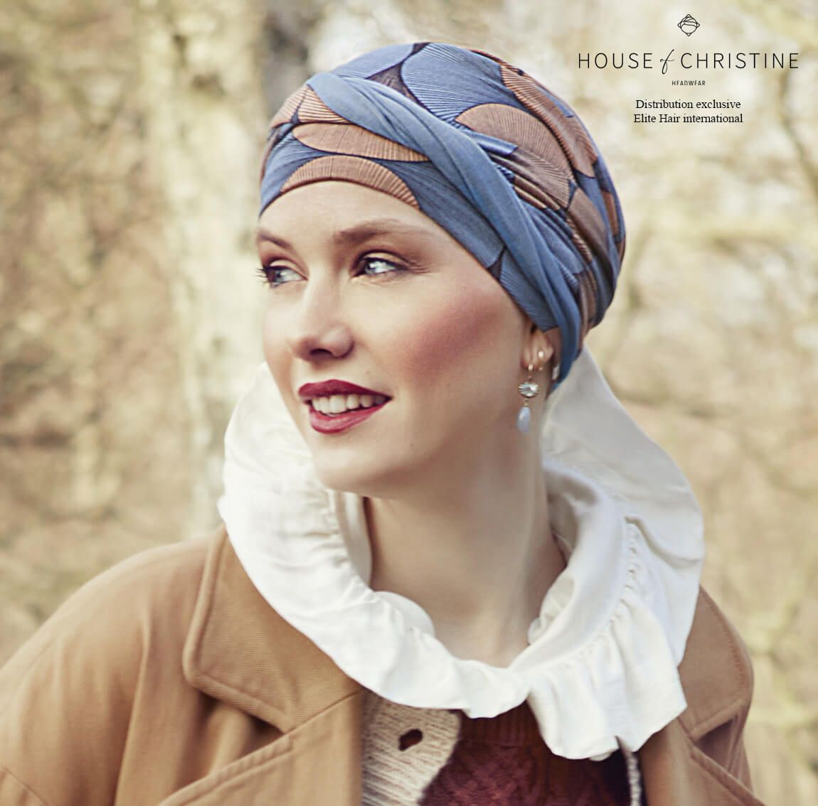 Turban-Foulard Mila - Christine Headwear (Bonnets et turbans chimio)